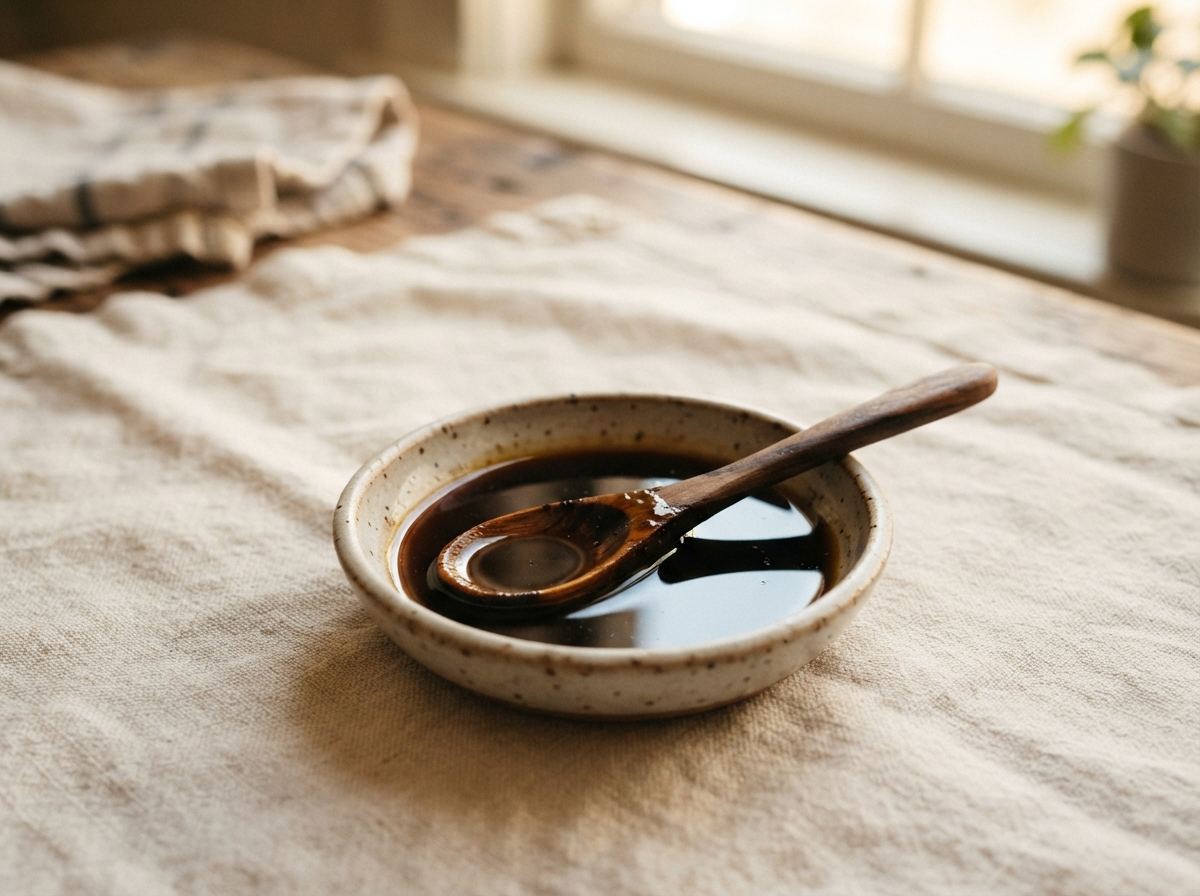 Worcestershire sauce as it appears in a working ComidaTime pantry.
