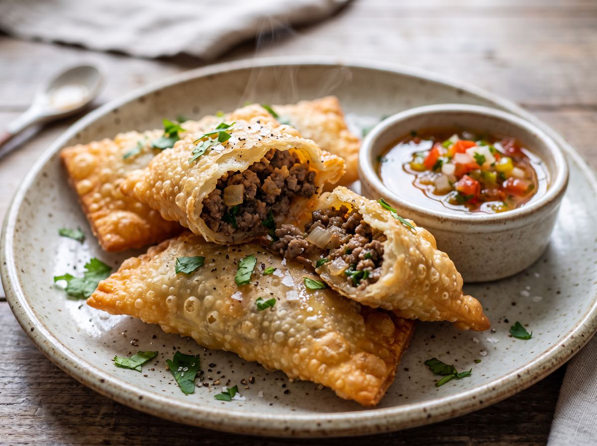Pastéis de Carne Brasileiros