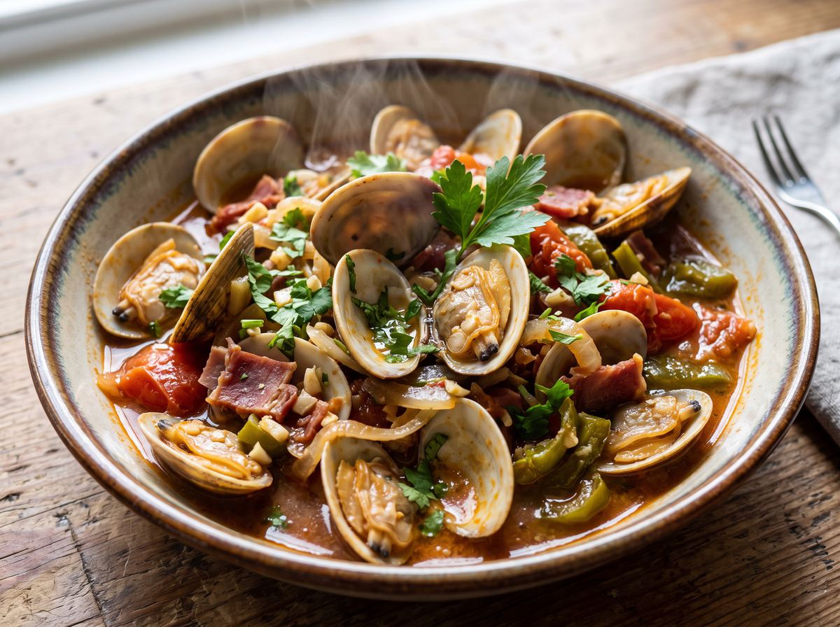 Amêijoas na Cataplana