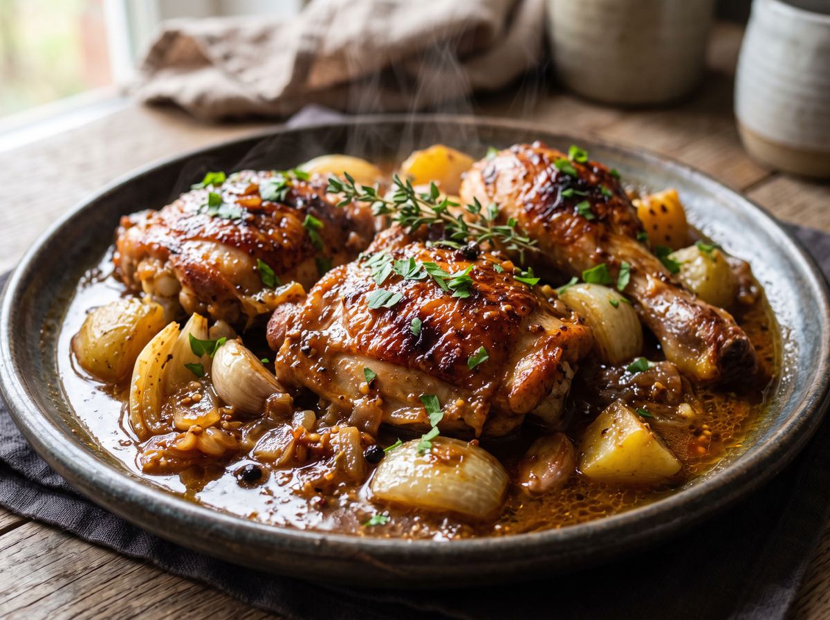 Frango com Cerveja no Forno