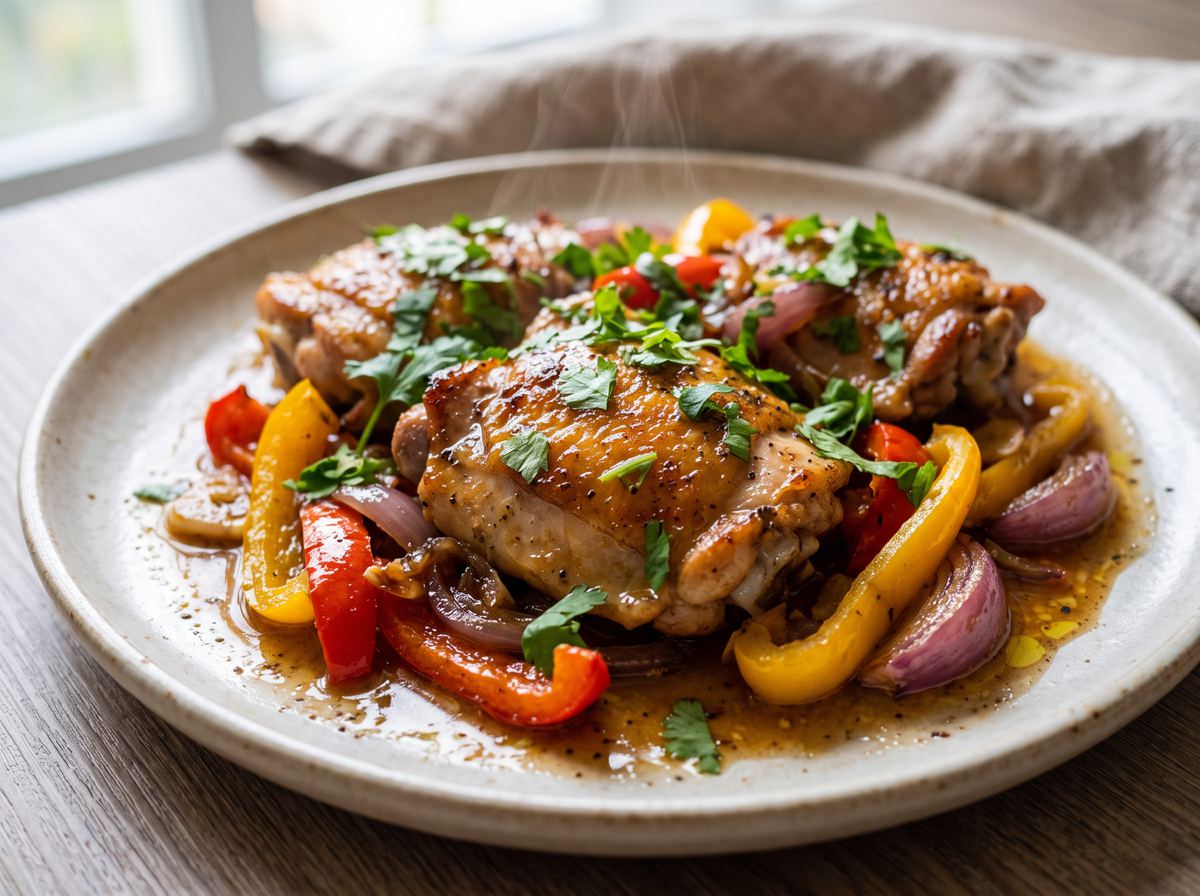 Salteado de Frango Brasileiro